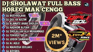 DJ SHOLAWAT TERBARU 2026 ALAMATE ANAK SHOLEH  FULL BASS HOREG BUAT CEK SOUND HAJATAN DJ SYAFA RMX !.