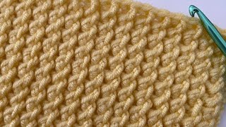 INCREDIBLE ?Easy Crochet Baby Blanket for beginners / Sımple Crochet Blanket Tutorial / Knit Blanket