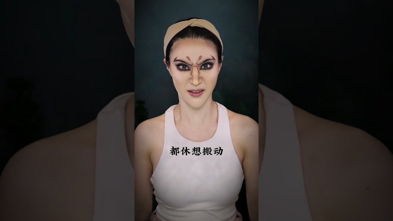 “我早已無路可退” #哪吒2角色cos #申公豹 #仿妆 #美妆模范生 #卡点 #shorts