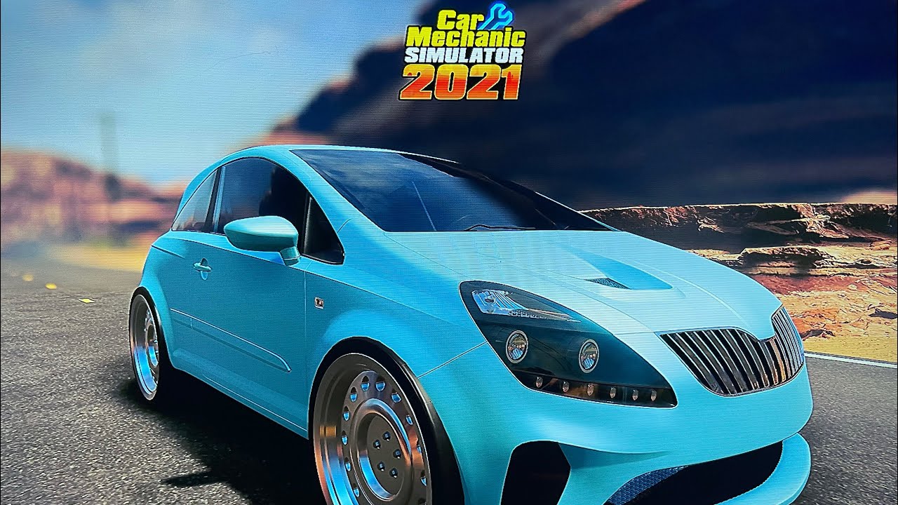 2009 Royale Town AKA Opel Corsa Customization in Car Mechanic Simulator 2021 on PS5