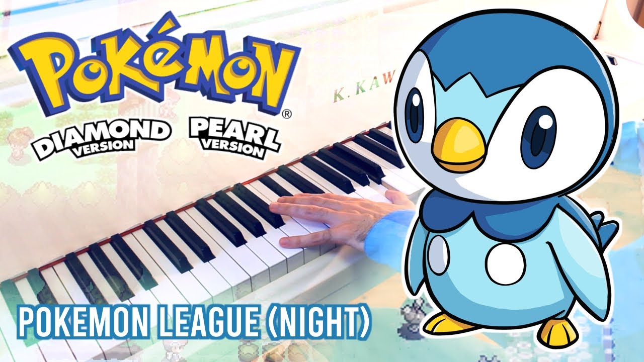 Pokémon League (Night) – Pokémon Diamond & Pearl | Relaxing Piano cover