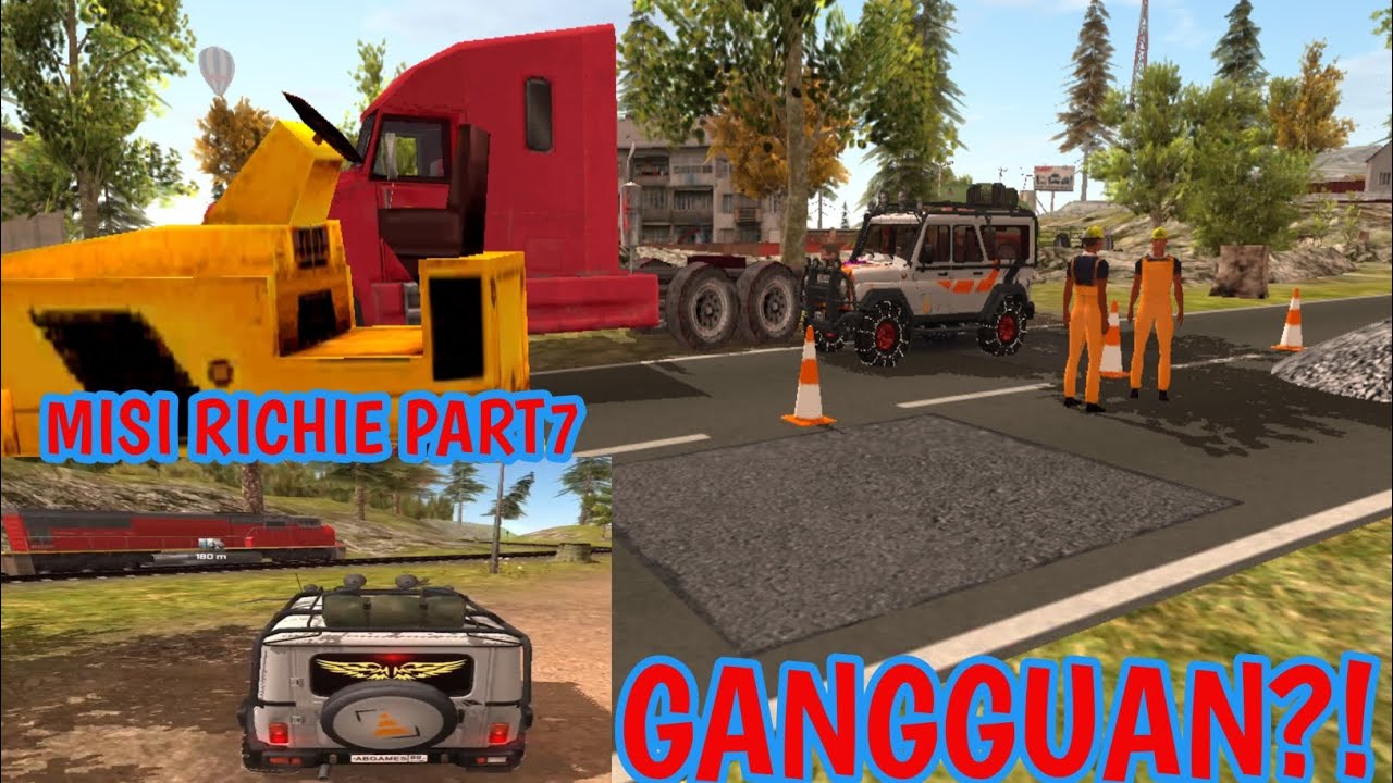 Mission Richie part7 | HARASSMENT | RUSSIAN CAR DRIVER UAZ HUNTER