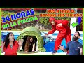 24 HORAS en LA PISCINA: EL HOMBRE MISTERIOSO NOS ATACA en LA ALBERCA!!! 🎞 FAMILIA CLODETTAMI TV