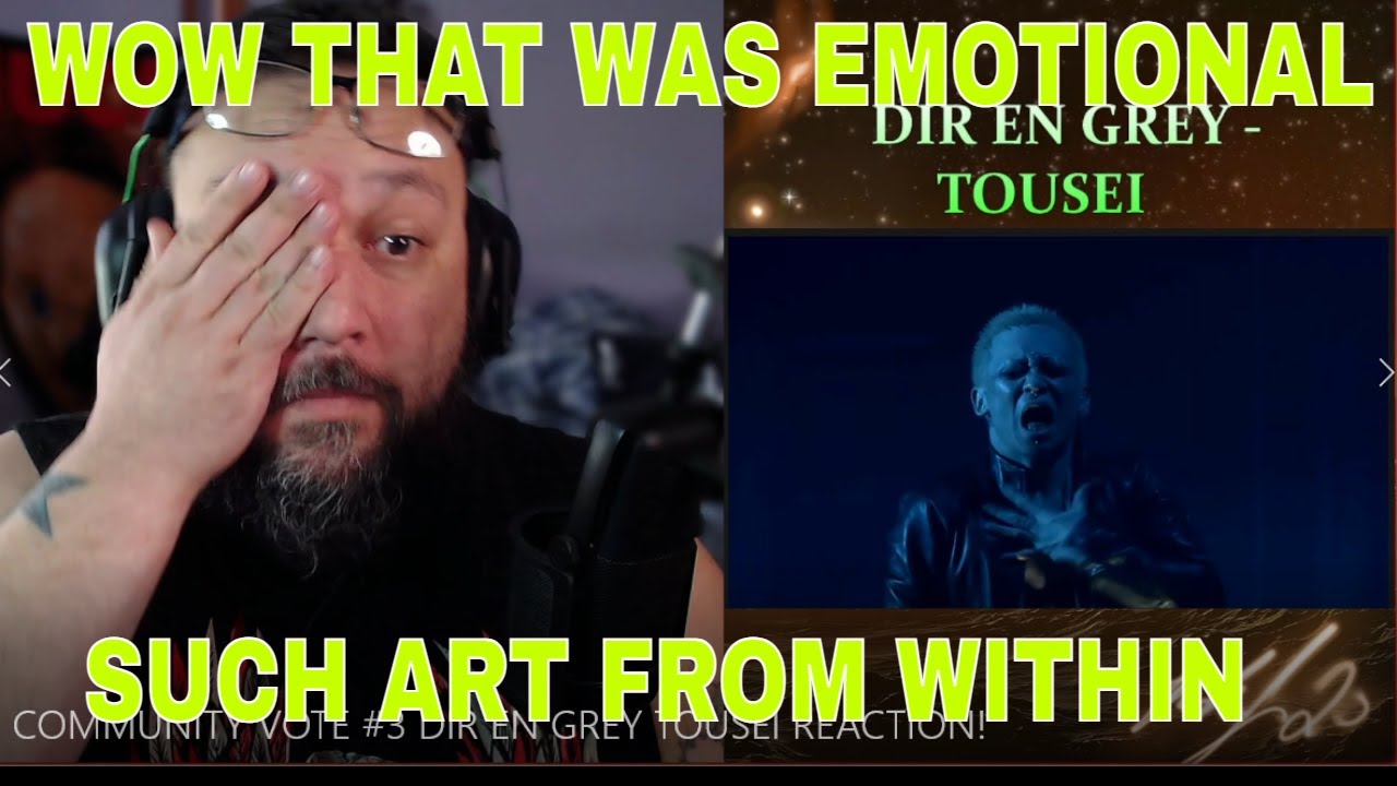 COMMUNITY VOTE #3 - DIR EN GREY TOUSEI *REACTION!*