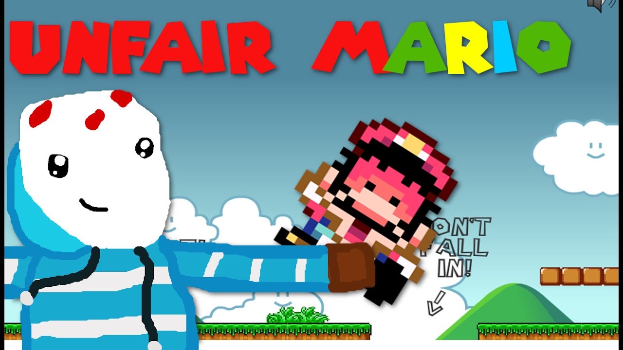 Cake Plays UNFAIR MARIO!