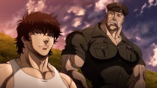 バキ! General Gerry sends Baki's challenge to Yujiro, ゲリー将軍がバキの挑戦を勇次郎に送る