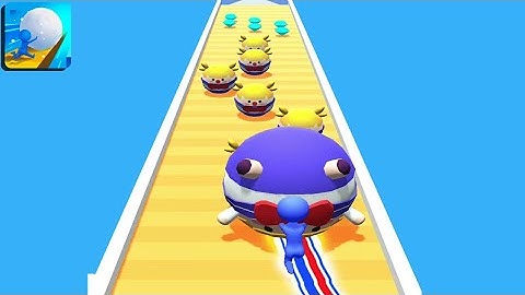 SNOWBALL RUN ALL LEVELS MAX GAMEPLAY WALKTHROUGH PART 1 (IOS & ANDROID)