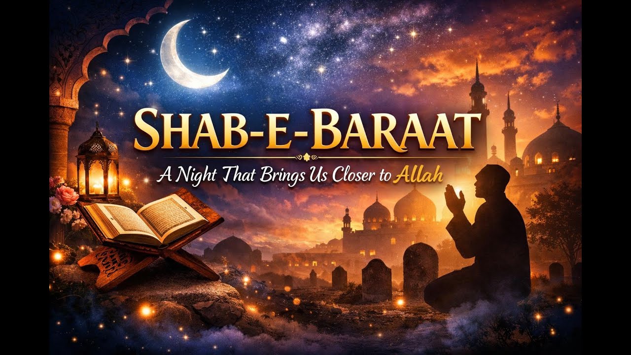 Shab-e-Barat  A night that brings us closer to Allah | ایک رات جو ہمیں اللہ کے قریب لے آتی ہے