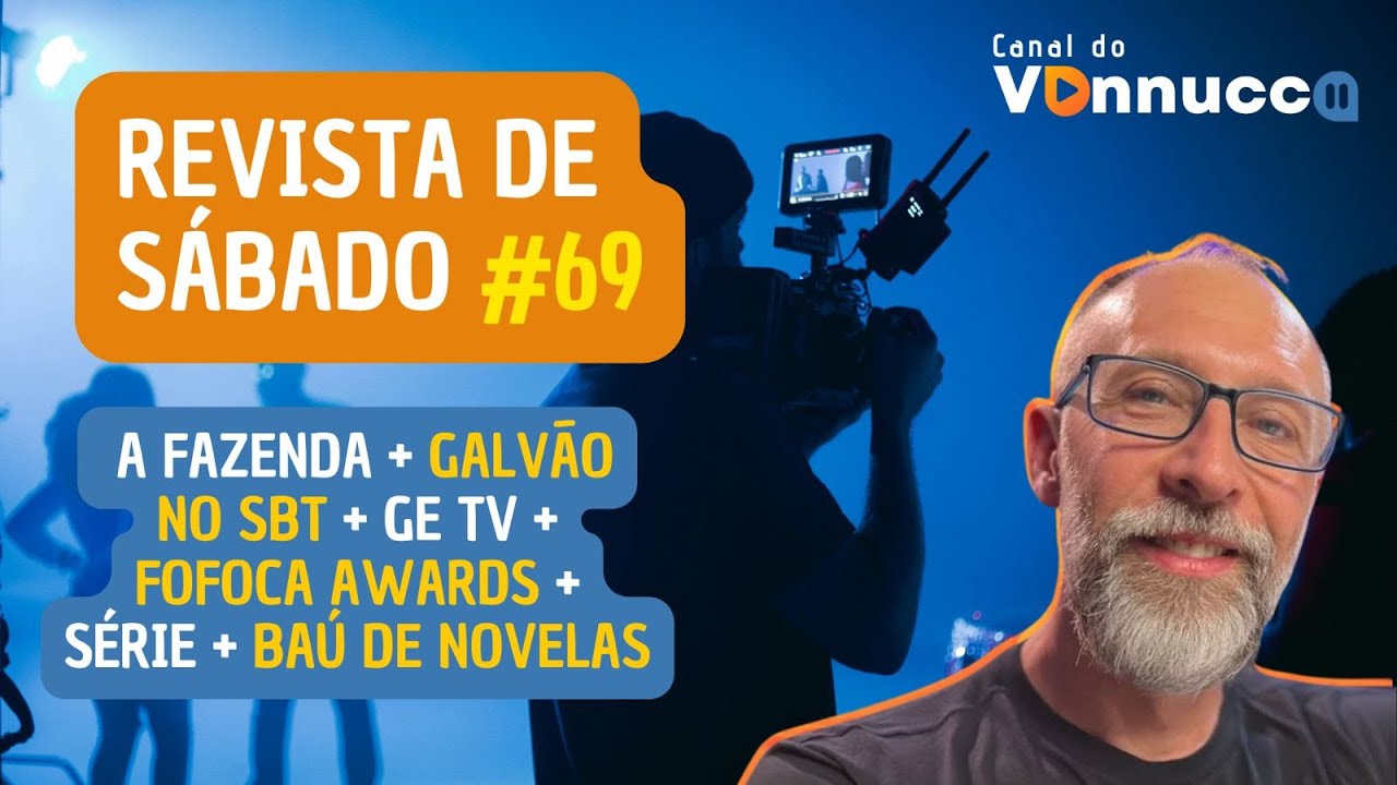 REVISTA DE SÁBADO #69: Vale Tudo, A Fazenda e A.Mar no SBT - YouTube