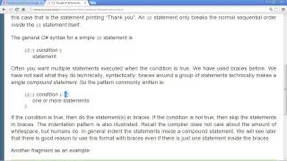 05 02 Simple If Statements
