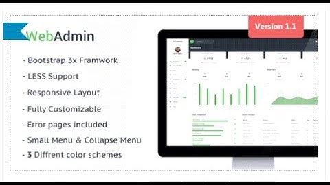 Webadmin - Responsive Admin Dashboard Template | Themeforest Download