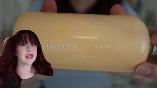 FIRST IMPRESSIONS: FUNCTION OF BEAUTY CUSTOM SHAMPOO AND CONDITIONER