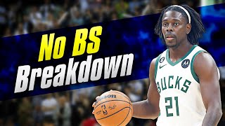 Jrue Holiday is a MASSIVE point guard upgrade for Boston