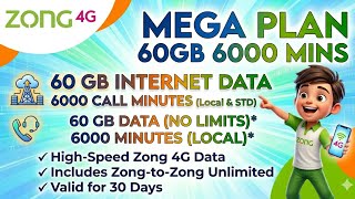 zong weekly internet package | internet package lagane ka tarika | zong call package