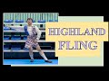Highland fling  foreign folk dance