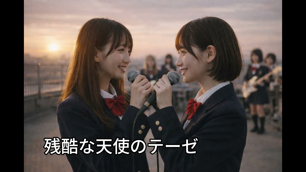 【Orange²】残酷な天使のテーゼ (A Cruel Angel's Thesis)｜新世紀福音戰士｜雙主唱高中女子樂團風｜高橋洋子｜AI Cover