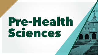 Academic Excellence: Pre-Health Sciences