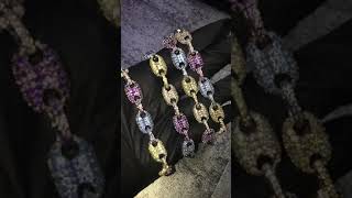 Gucci link 9mm purple haze drake blue mink