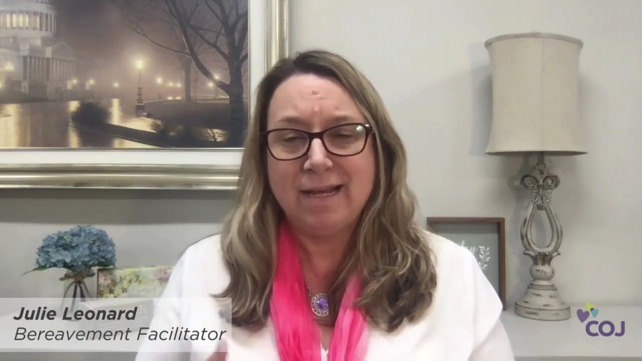 Facilitator Julie Leonard on the importance of community for those grieving