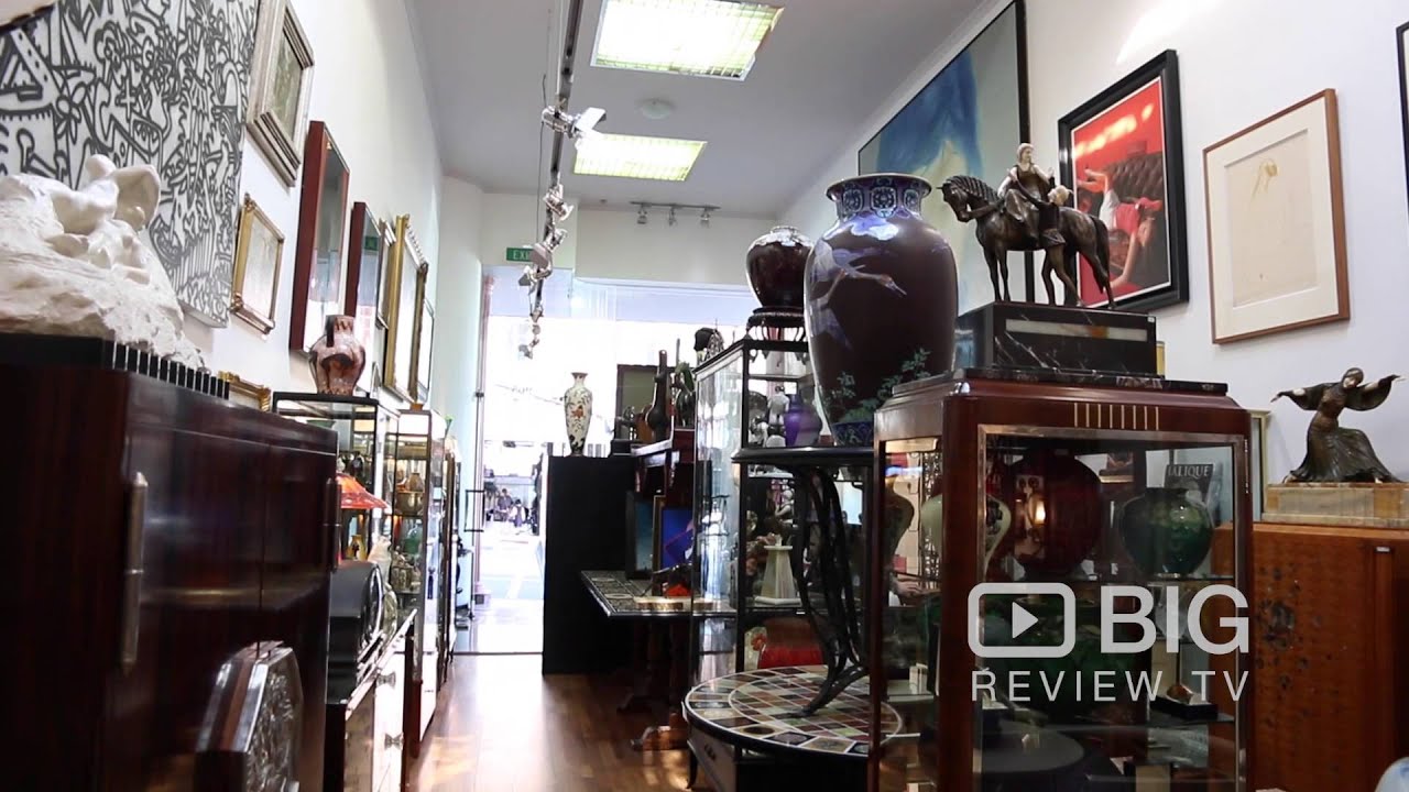 Memphis One, an Antique Store in Melbourne for Art Deco, Paintings or for Glasses YouTube