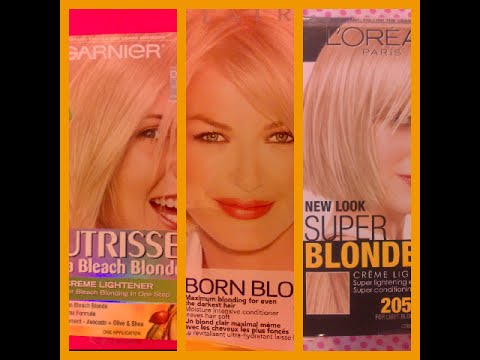 Tinte y DECOLORACION EN UN PASO CON Garnier Nutrisse Ha 