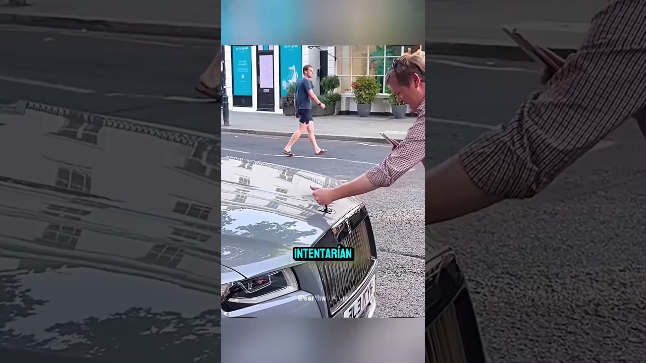 ¡Imposible robar el logotipo de Rolls-Royce! #shorts #shortvideo #viral #viralvideo #trending
