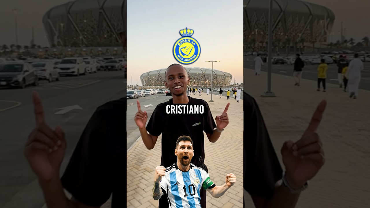Can I Find A Messi Fan At A Cristiano Ronaldo Game? 🐐⚽