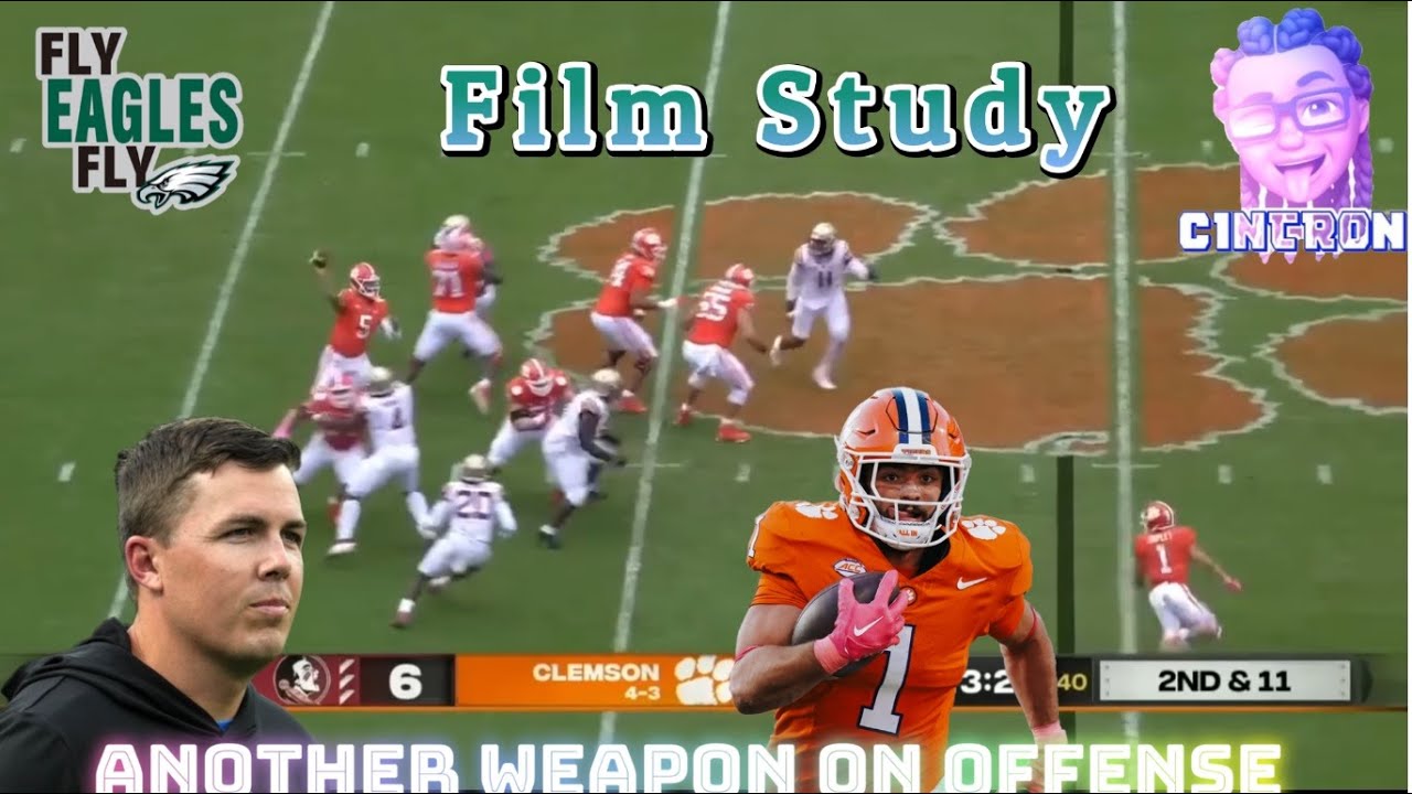 Post Draft 2024 Philadelphia Eagles Player Film Review: Will Shipley Can Be Another Weapon 4 Offense