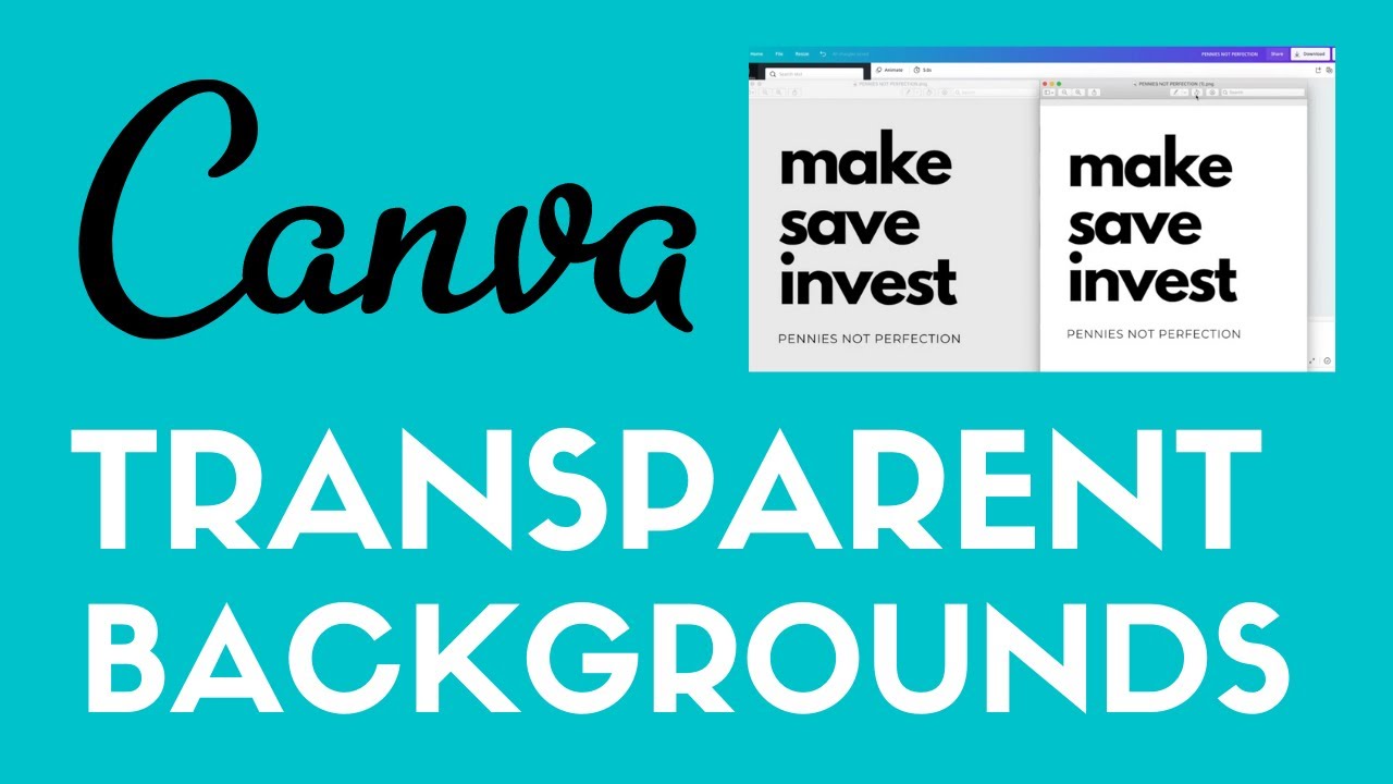 Color Code for Transparent in Canva - Canva Templates