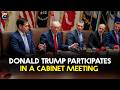 Trump meets with Cabinet as talks to end Iran war remain in flux | Geo News English