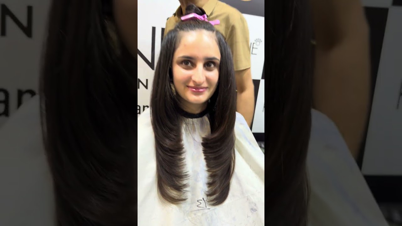 Hair Cutting step by step Complete tutorial at farah salon pwd islamabad