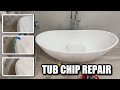 Easy Bathtub Chip Repair DIY | Learn How to Repair a Chip in Your Bathtub with DP Tubs