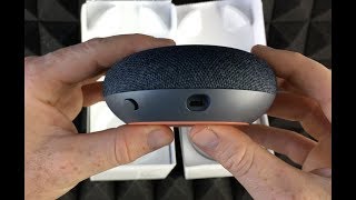 Google Home Mini - Charcoal Unboxing