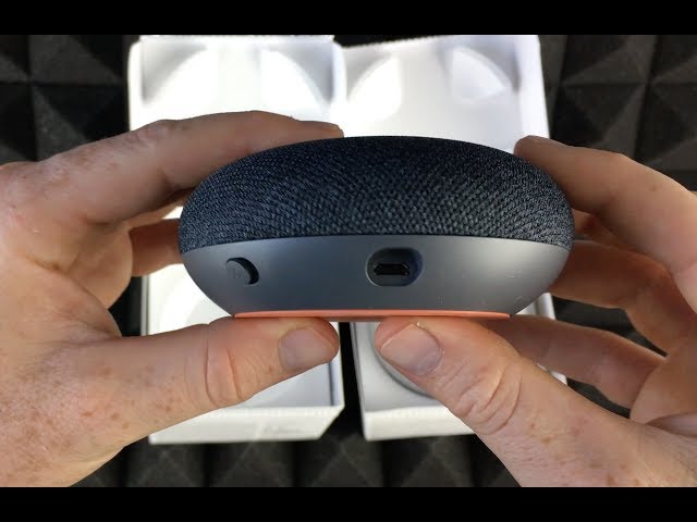 Google Home Mini - Charcoal Unboxing