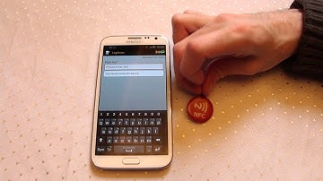 NFC Storing Plain Text with Galaxy Note 2 Near Field Communication - Practical NFC
