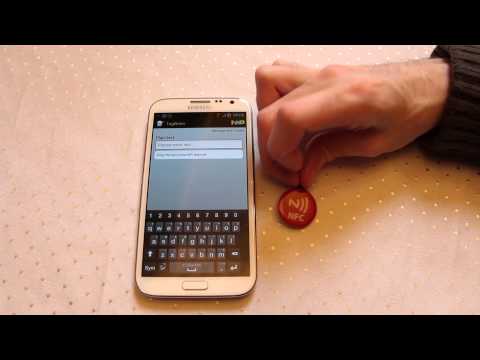 NFC Storing Plain Text with Galaxy Note 2 Near Field Communication - Practical NFC