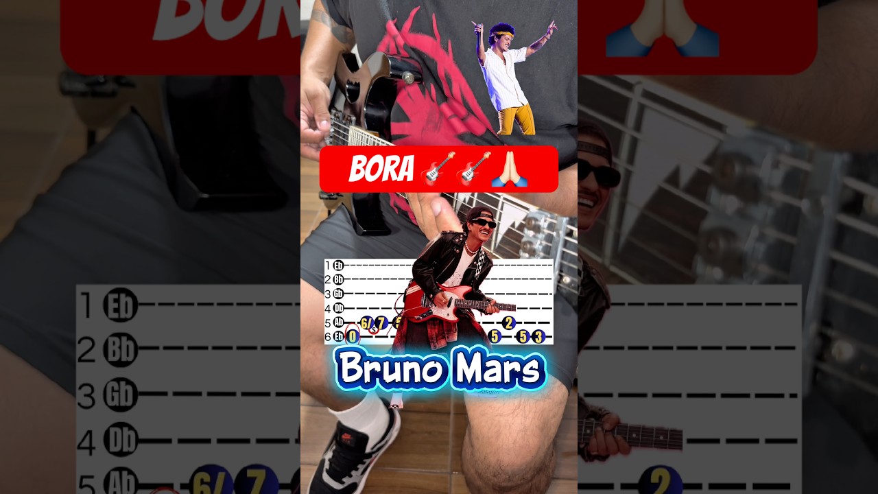 Runaway Baby {Bruno Mars} Cover Guitar - Marlon Lima 