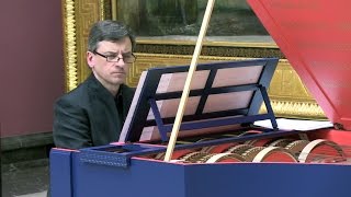 Video thumbnail of "Marin MARAIS, Suite in B minor - Pièces de viole, Book II (Sławomir Zubrzycki, Viola Organista)"