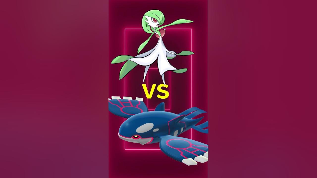 GARDEVOIR VS KYOGRE POKEMON GO - YouTube