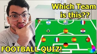 サッカークイズ2018 どのチーム？サッカークイズチャレンジに挑戦 | サッカーゲーム screenshot 2