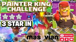 painter king challenge clash of clans | tantangan raja pelukis | color fest challange | game ipad screenshot 3