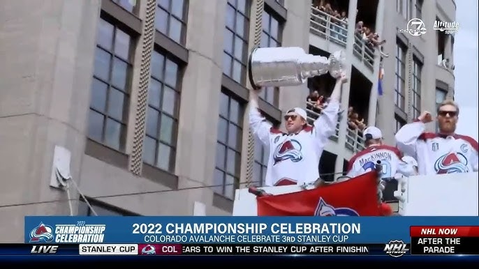 Avalanche fans celebrate Stanley Cup championship run — and a job well done