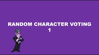 Random Character Voting #1/32