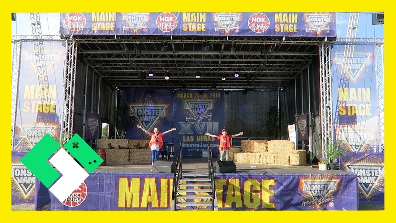 STARTING A WEEK OF MONSTER JAM! (3.24.15 - Day 1089) | Clintus.tv