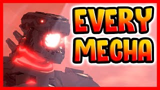 GETTING KILLS WITH EVERY MECHAGODZILLA MAX LEVEL! - Roblox Kaiju Universe