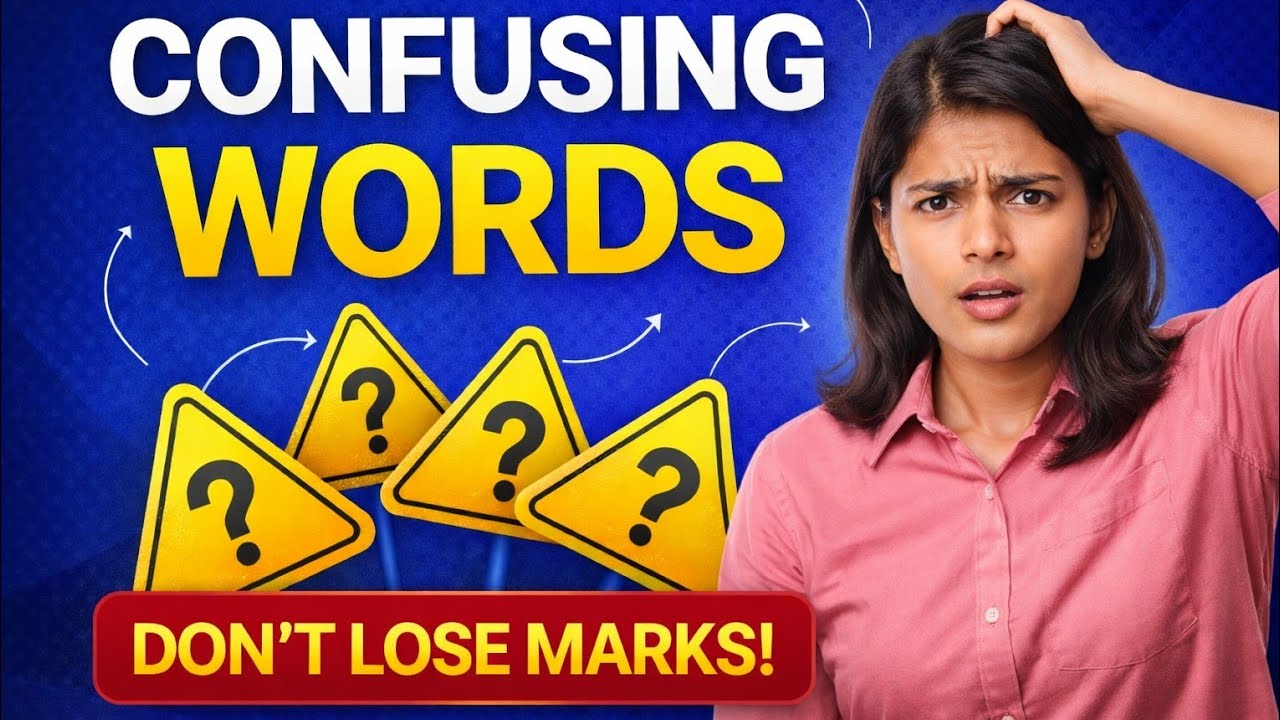 Common confusing words#3 || for all competitive aspirants 