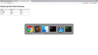Getting Started with a React Grid in 5 Minutes using ag-Grid