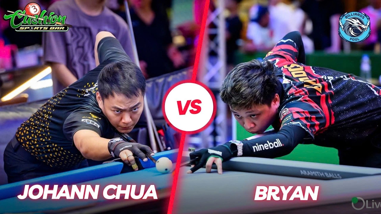 🔴BILLIARDS | JOHANN CHUA VS BRYANT | RACE 7