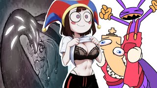 JAX x POMNI sin importar lo que paso siguien juntos (the amazing digital circus) comic dub
