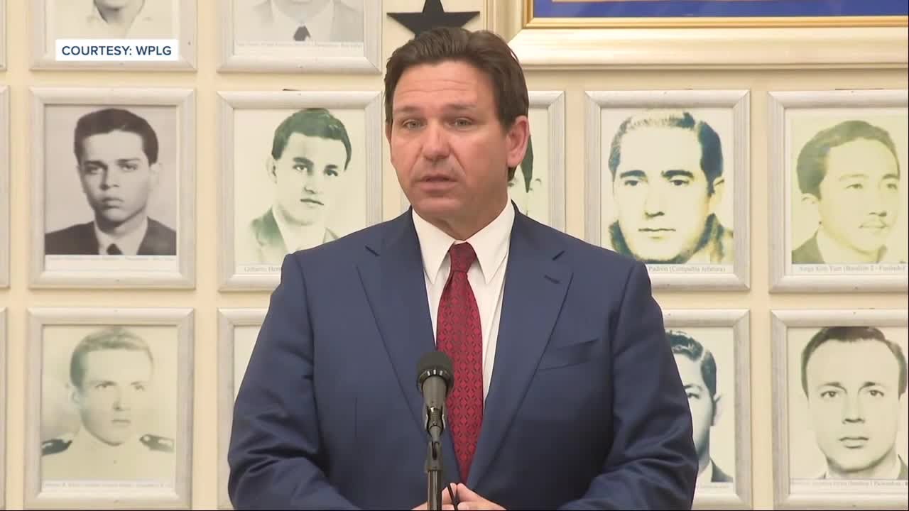 Gov. Ron DeSantis addresses Bob Graham's death